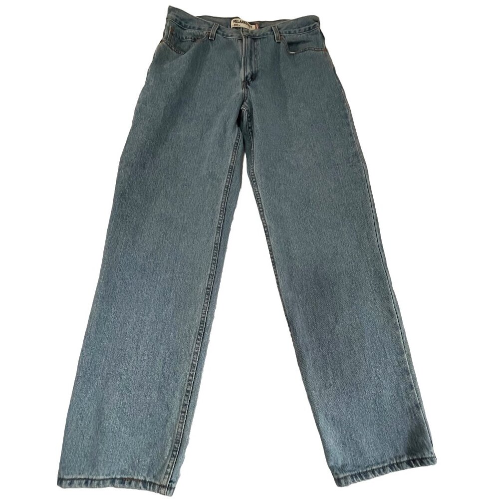 Levi's 550 Relaxed Fit Jeans 36x34 Blue Straight Leg Denim Men's